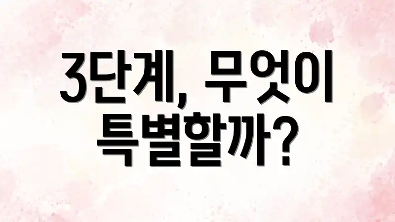 3단계, 무엇이 특별할까?